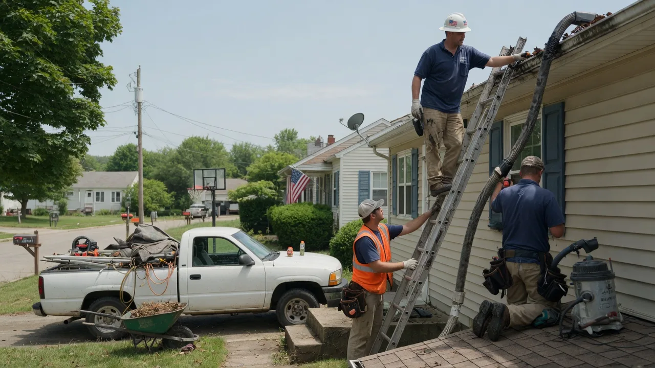 Gutter Installation in Hazleton, IN near me